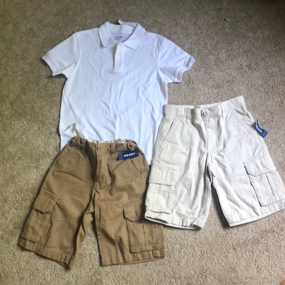 Old Navy- Bundle of shorts and polo